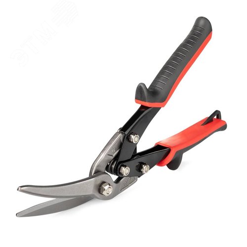 Ножницы по металлу правые проходные НМАп-270 RL серия ПРОФИ для резки листового металла из низкоуглеродистой стали толщиной до 1.2 мм - фото 1