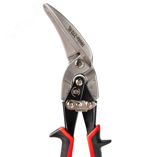 Ножницы по металлу правые проходные НМАп-270 RL серия ПРОФИ для резки листового металла из низкоуглеродистой стали толщиной до 1.2 мм - фото 3