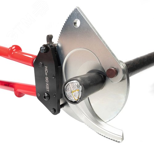 Ножницы секторные диэлектрические НСи-90 серия ПРОФИ для резки кабелей с ленточной броней до 90 мм - фото 5