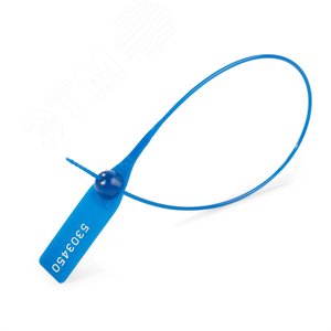 Пломба универсальная пластиковая ОСА-330 (син) 64077 КВТ