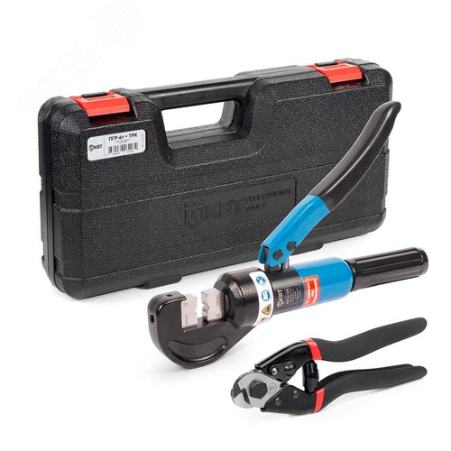 Набор инструментов ПГР-6т + ТРК серия МАСТЕР для опрессовки и резки стальных тросов - фото 7