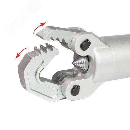 Пресс гидравлический ручной ПГРс-240 БМА серия ПРОФИ для опрессовки неизолированных наконечников и гильз с клапаном АСД из алюминиевого сплава - фото 3