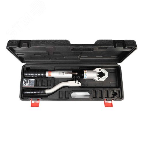 Пресс гидравлический ручной ПГРс-240 БМА серия ПРОФИ для опрессовки неизолированных наконечников и гильз с клапаном АСД из алюминиевого сплава - фото 7