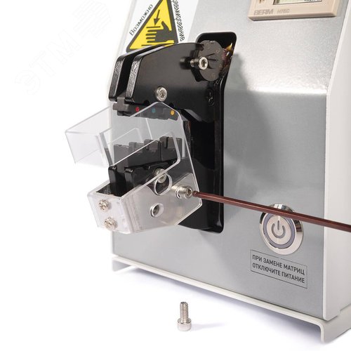 Пресс-клещи электрические ПКЭ-03 серия ПРОФИ для опрессовки наконечников и разъемов матрицами МПК - фото 9