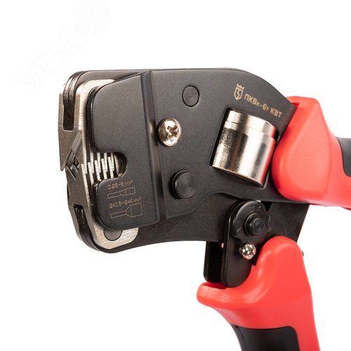 Пресс-клещи ПКВк-6т серия ПРОФИ (кримпер) для опрессовки втулочных наконечников - фото 2