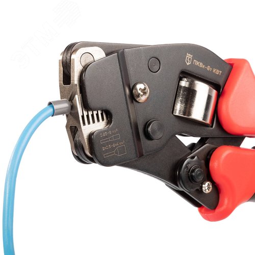 Пресс-клещи ПКВк-6т серия ПРОФИ (кримпер) для опрессовки втулочных наконечников - фото 3