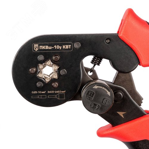 Пресс-клещи ПКВш-10у серия ПРОФИ для опрессовки втулочных наконечников - фото 2