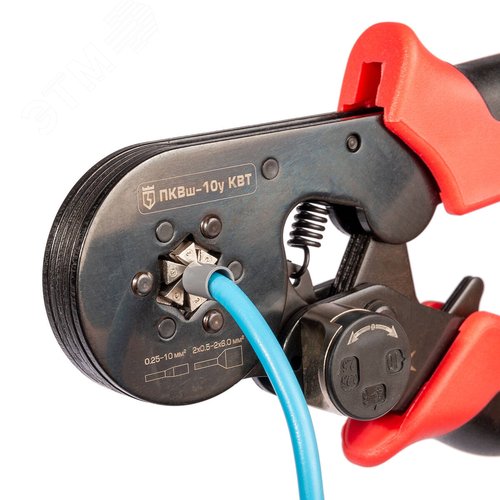 Пресс-клещи ПКВш-10у серия ПРОФИ для опрессовки втулочных наконечников - фото 5