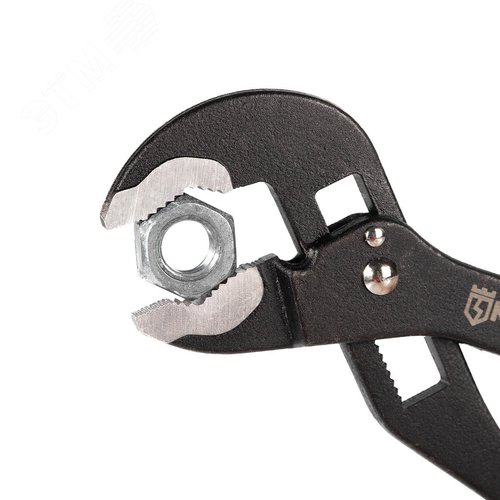 Клещи переставные саморегулирующиеся 180 мм серия ПРОФИ с автоматической установкой по размеру детали - фото 3