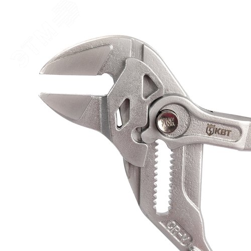 Клещи переставные - гаечный ключ 180 мм серия ПРОФИ - фото 3