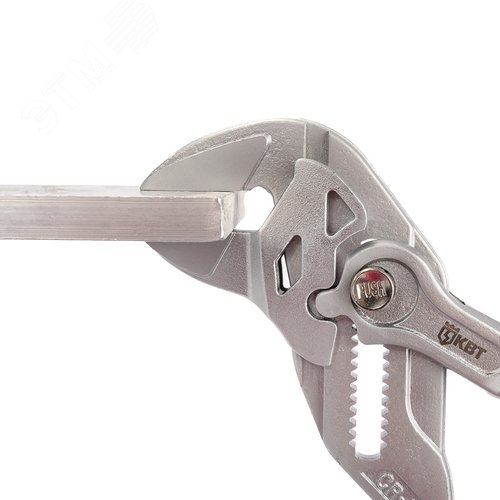 Клещи переставные - гаечный ключ 180 мм серия ПРОФИ - фото 6