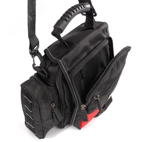 Сумка монтажника С-11 серия ПРОФИ компактная с наплечным ремнем, максимальный вес до 8 кг - фото 3