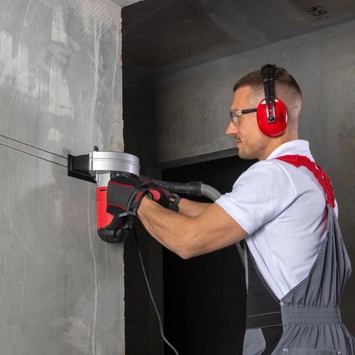 Штроборез электрический SC 01-150-1700 серия ПРОФИ с максимальным размером рабочих дисков:150х22,2 мм - фото 11