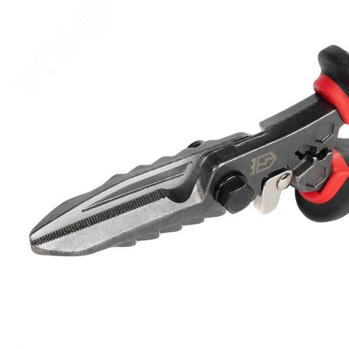 Ножницы универсальные диэлектрические 215 мм серия ERGOLINE для работ под напряжением до 1000 В - фото 2