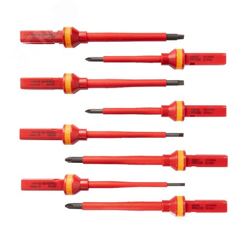 Набор СКМ-3 для опрессовки, снятия изоляци и      монтажа резьбового крепежа серия ПРОФИ - фото 3