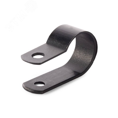 Изображение товара Скоба пластиковая СНК 16 (черн) (100шт) Р-образная (упак)