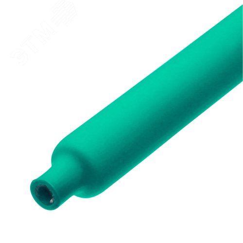 Изображение товара Трубка термоусадочная клеевая ТТК(3:1)-20/6 зел с коэффициентом усадки 3:1 с подавлением горения (м)