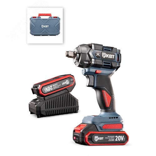 Изображение товара Гайковерт WB-20-350 ударный аккумуляторный бесщеточный с присоединительным квадратом 1/2'' (шт)