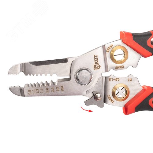 Инструмент для снятия изоляции WSS-02 серия ПРОФИ - фото 2