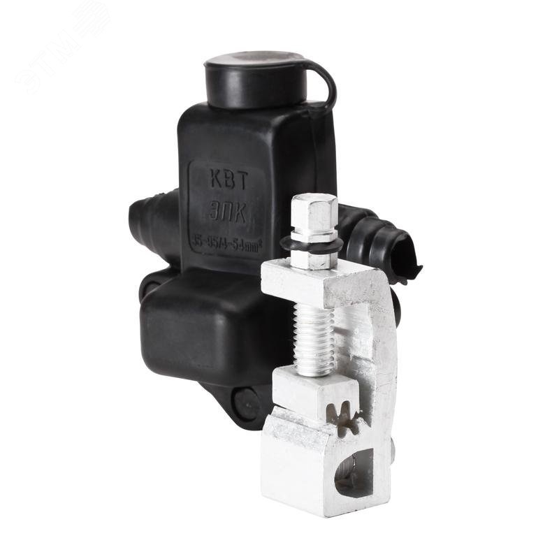 Изображение товара Зажим прокалывающий ответвительный ЗПК 35-95/4-54 для проводов СИП Россия