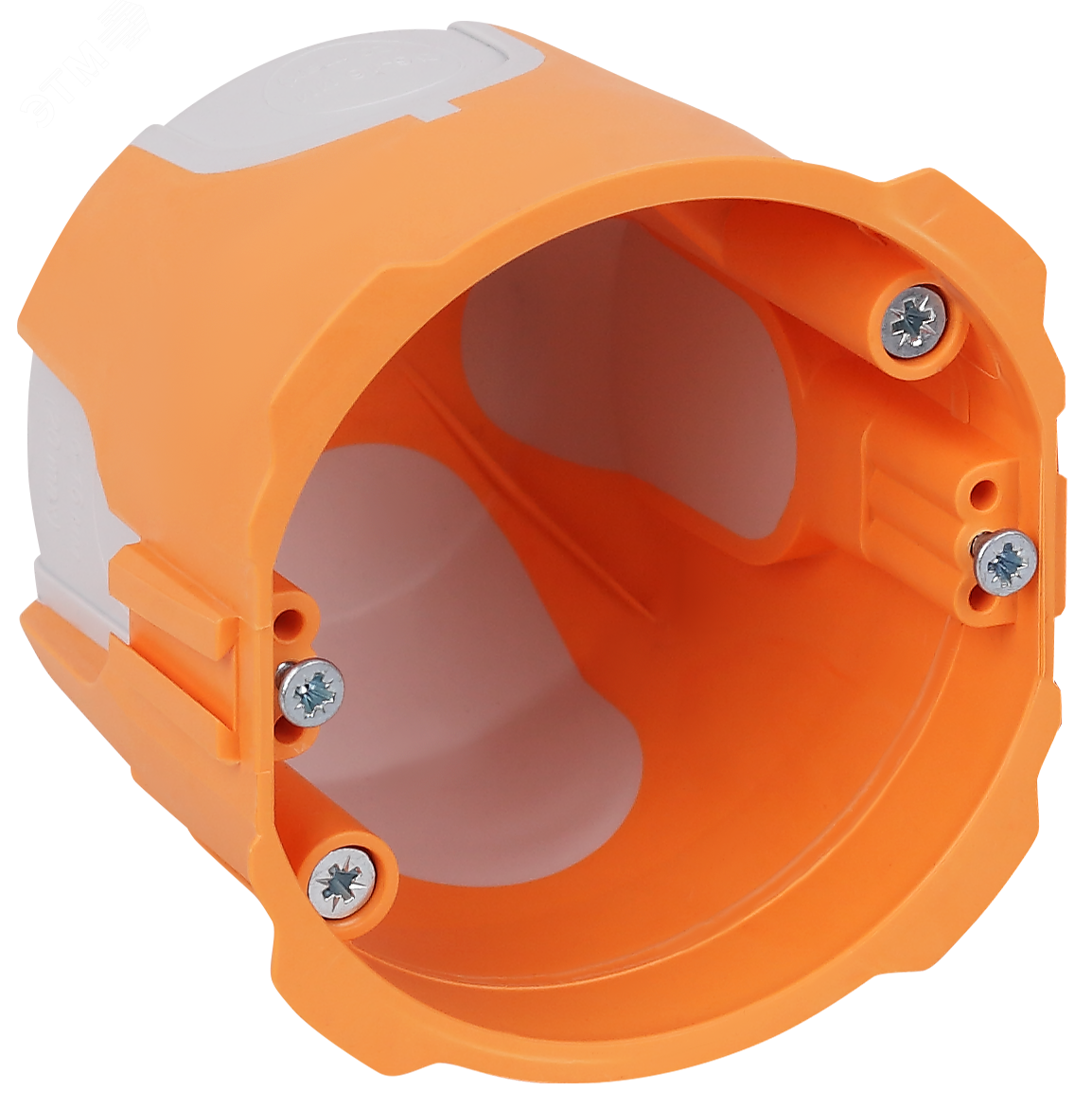 Изображение товара Двухкомпонционная установка коробка D=72 мм H=65 мм с пластиковыми лапками огнестойкая