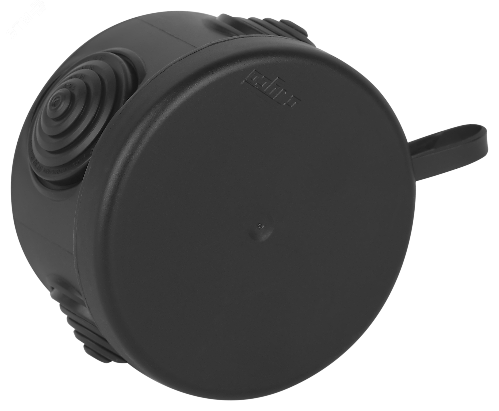 Изображение товара Коробка распределительная для открытой проводки 60x40 мм черная IP55 (шт)