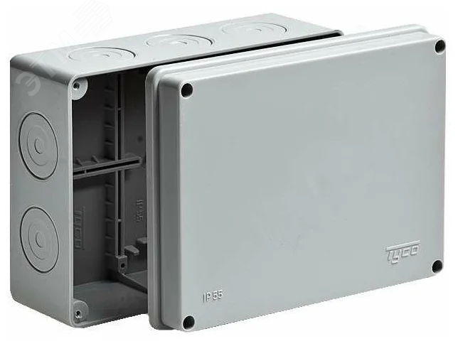 Коробка Тусо распаячная 300х220х120мм IP55 артикул 67069 RUVinil ...