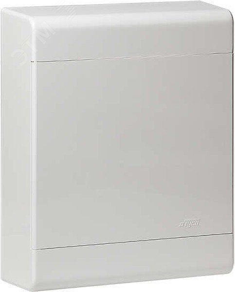 Изображение товара Щит распределительный навесной на 24 модуля IP40 белый Тусо ЩРн-П-24