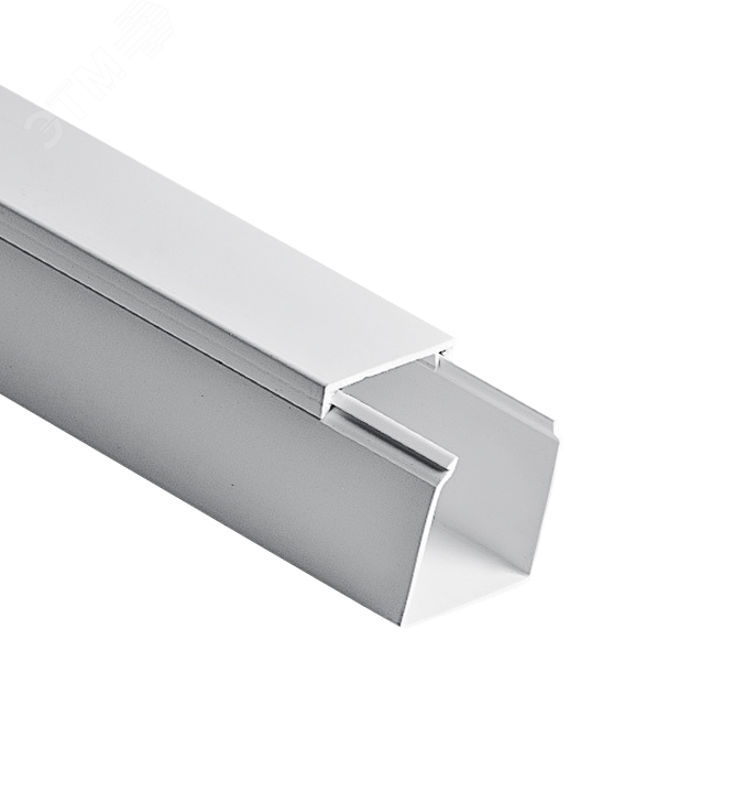 Изображение товара Кабель-канал 80x60 мм длина 2000 мм пластик белый RUVinil