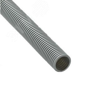 Изображение товара Труба гофрированная 40мм ПВХ, тяжелая, с зондом (м)