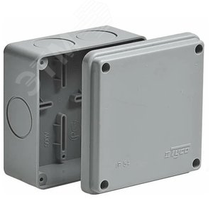 Изображение товара Коробка распределительная наружная 100х100х50 IP54 негерметичная (шт)