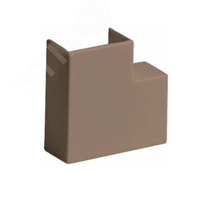 Изображение товара Поворот на 90 градусов для РКК-80х60 и 80х40 коричневый (шт)