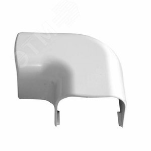 Изображение товара Поворот на 90градусов 74х55 белый (шт)