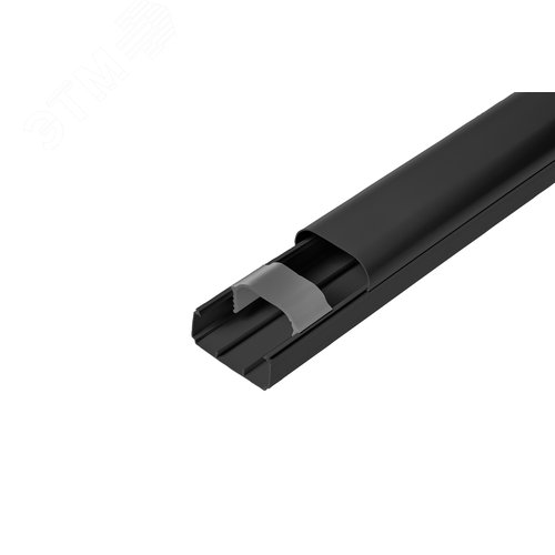 Изображение товара Кабель-канал РУВИНИЛ 74х55х2000мм (черный) (м)