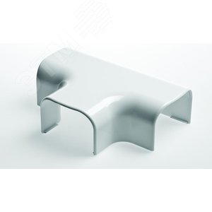 Изображение товара Тройник накладной 90°,74х55,белый (шт)