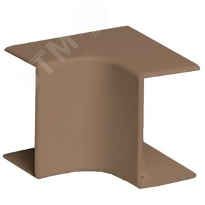 Изображение товара Угол внутренний для РКК-100х60 и 100х40 разводной (коричневый) (шт)