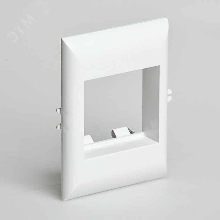 Изображение товара Рамка для встраиваемого оборудования 45х50х15 мм белая RUVinil