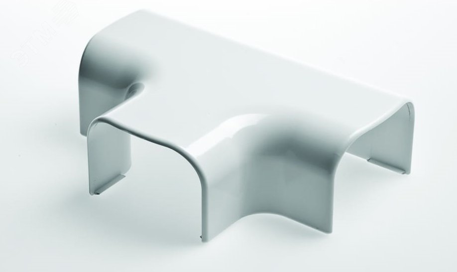 Изображение товара Тройник накладной 90° 74х55 белый RUVinil надежное соединение кабелей