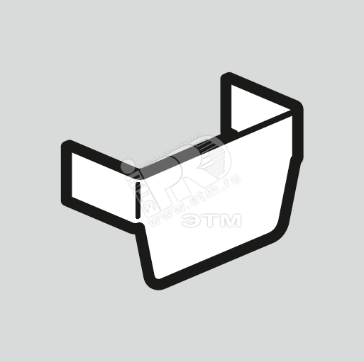 Угол плоский Т-образный 100x50 артикул 888124 Quintela - купить в ...