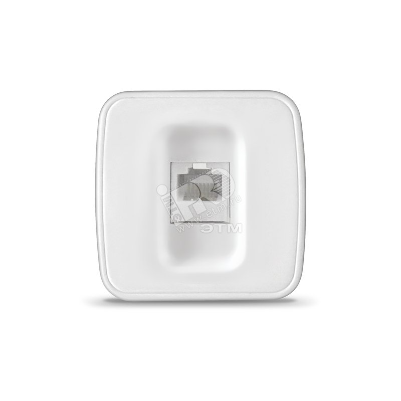 Изображение товара Розетка Электра белая для открытой установки 220В, IP20, винтовое крепление