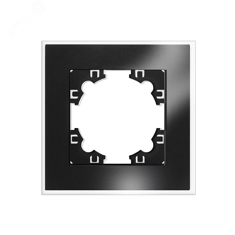 Изображение товара Стеклянная рамка Афина графит одноместная дизайнерская модель