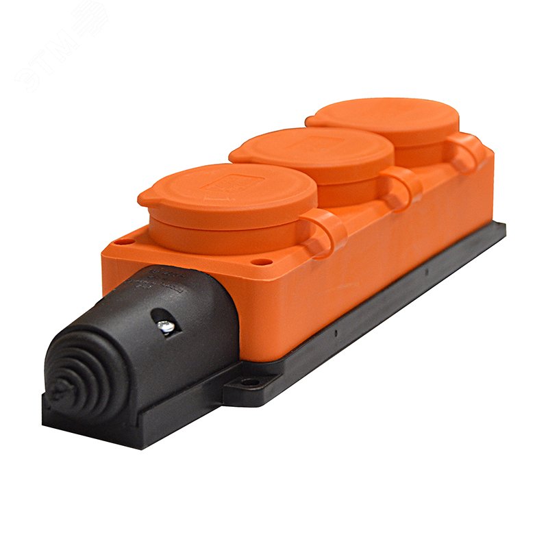 Изображение товара Колодка 3-х местная однофазная UNIV с защитой IP44