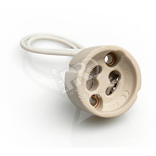 Изображение товара Патрон керамический для галогеновых ламп GU10 (шт)