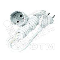 Изображение товара Удлинитель 1х3м УШ-6 без заземления ПВС 2х0.75 шт