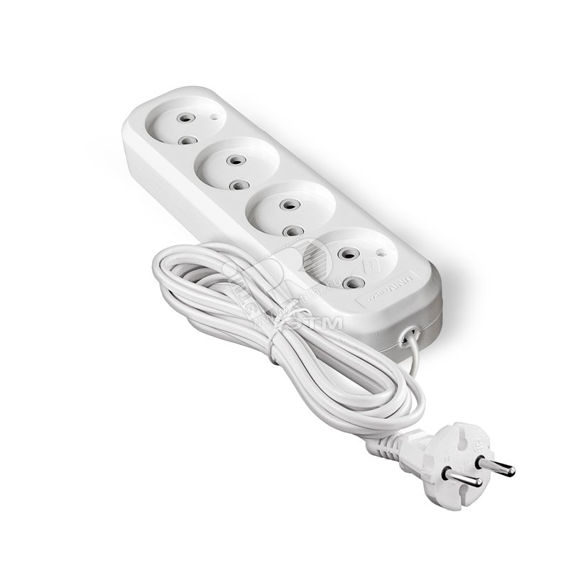 Изображение товара Удлинитель бытовой У6-766 ШВВП 2-0.75 4 гнезда 3м