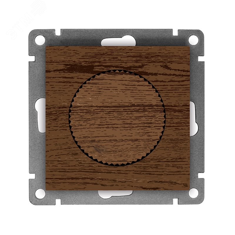 Изображение товара Светорегулятор Диммер UNIVersal серия Афина 220В 500Вт венге