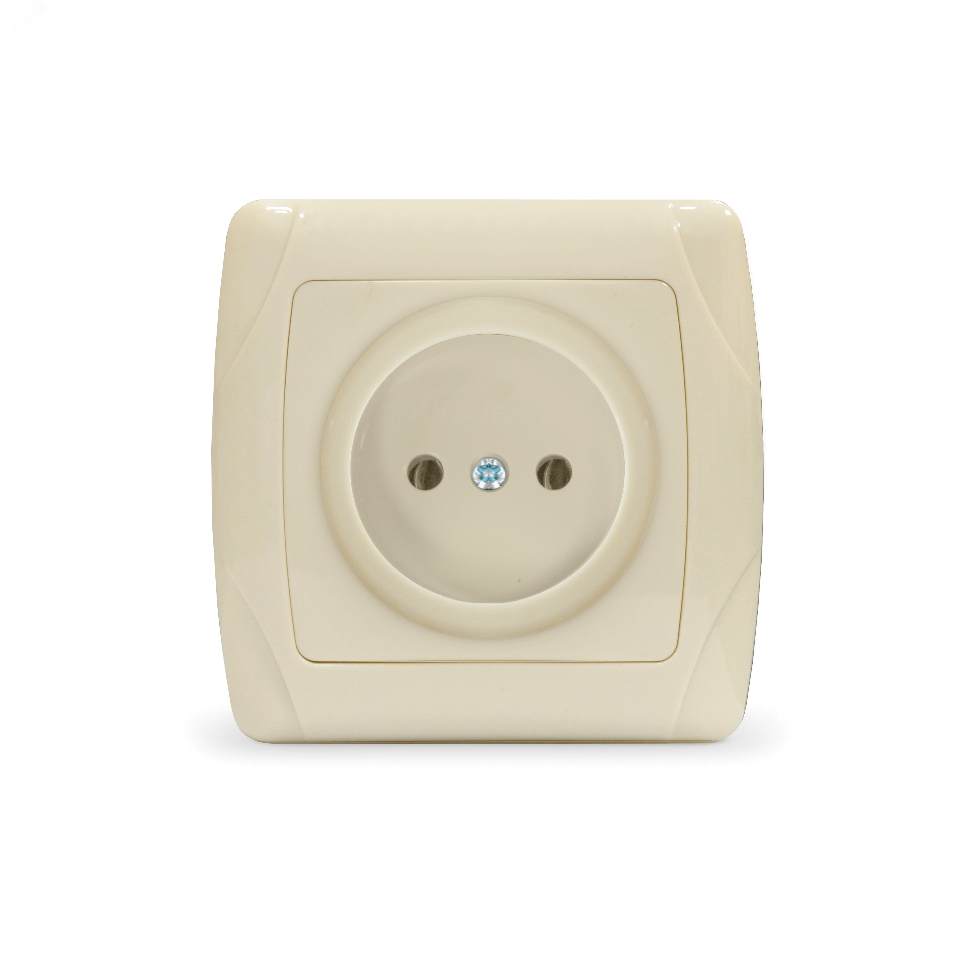 Изображение товара Розетка односторонняя с/у бежевый серия Маргарита 16А IP20