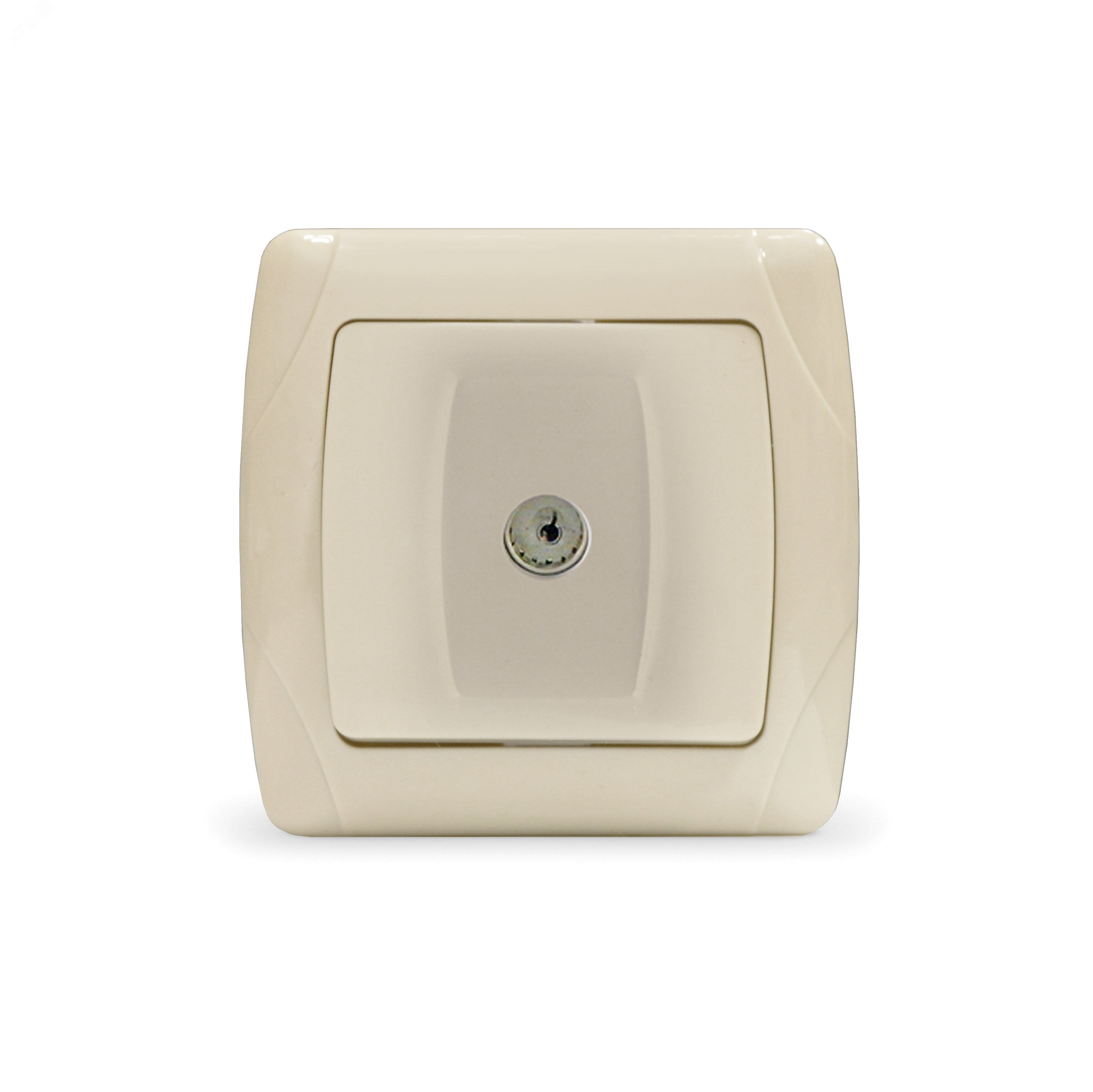 Изображение товара Розетка телевизионная одноместная серия Маргарита, скрытая монтаж, белая