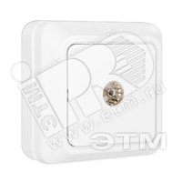 Изображение товара Розетка телевизионная TV Олимп наружная белая (шт)