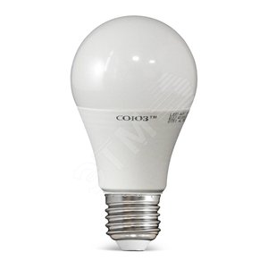 Лампа светодиодная LED 7.5w 4000К, E27, 620Лм, A55 СОЮЗ